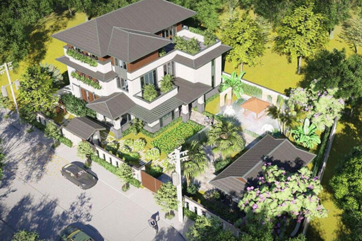 Top 10+ mẫu biệt thự nhà vườn 3 tầng hiện đại mang đến không gian sống tuyệt vời