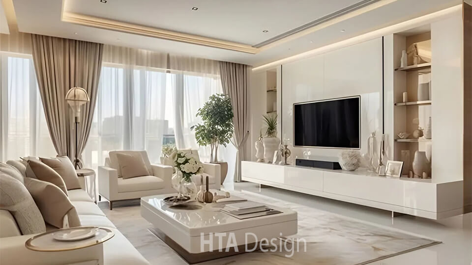 Nội thất phòng khách chung cư 6