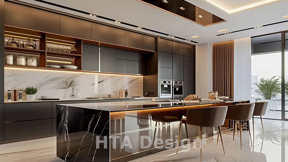 Thiết kế nội thất bếp 4